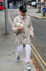 KYLIE MINOGUE Out and About in London 07/14/2020