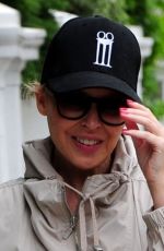 KYLIE MINOGUE Out and About in London 07/14/2020