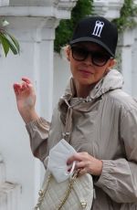 KYLIE MINOGUE Out and About in London 07/14/2020