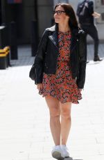 KYM MARSH Leaves BBC Studios in London 06/29/2020