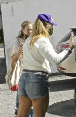 LANA DEL REY in Denim Shorts Shopping for Decorations in Los Angeles 07/03/2020