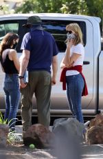 LAURA DERN Outside Her Home in Pacific Palisades 07/07/2020