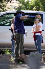LAURA DERN Outside Her Home in Pacific Palisades 07/07/2020