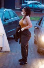LAUREN GOODGER Leaves a Dental Clinic in Chigwell 07/05/2020