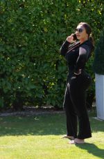 LAUREN GOODGER Leaves Her House in Essex 07/07/2020