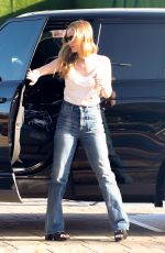 LESLIE MANN Out for Dinner at Nobu in Malibu 07/13/2020