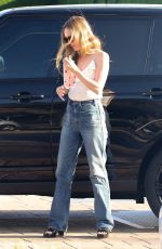 LESLIE MANN Out for Dinner at Nobu in Malibu 07/13/2020