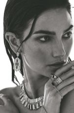 LILY ALDRIDGE in Harper