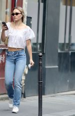 LILY-ROSE DEPP Out in Paris 07/06/2020