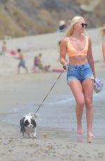 LINDSEY VONN and KARIN KILDOW Out at a Beach 07/31/2020