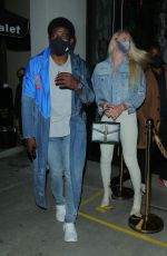 LINDSEY VONN and P. K. Subban at Catch LA in West Hollywood 07/25/2020
