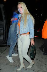 LINDSEY VONN and P. K. Subban at Catch LA in West Hollywood 07/25/2020