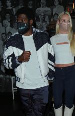 LINDSEY VONN and P.K. Subban at Catch LA in West Hollywood 07/03/2020