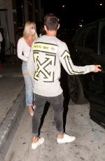LINDSEY VONN Leaves Catch LA in West Hollywood 07/18/2020