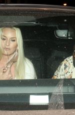 LINDSEY VONN Leaves Catch LA in West Hollywood 07/18/2020