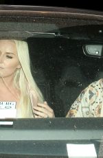 LINDSEY VONN Leaves Catch LA in West Hollywood 07/18/2020