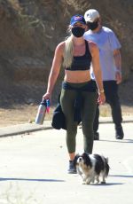 LINDSEY VONN Out Hikinig in Hollywood Hills 07/08/2020