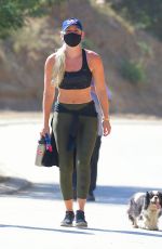 LINDSEY VONN Out Hikinig in Hollywood Hills 07/08/2020