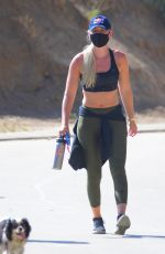 LINDSEY VONN Out Hikinig in Hollywood Hills 07/08/2020