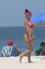 LIS VEGA in Bikini at a beach in Miami 07/21/2020