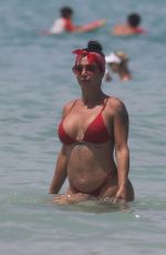 LIS VEGA in Bikini at a beach in Miami 07/21/2020