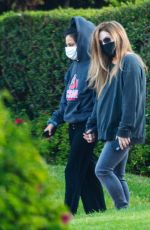LISA MARIE PRESLEY Leaves Her Hotel 07/15/2020