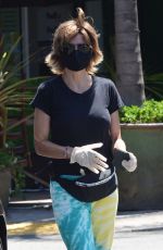 LISA RINNA Wearing a Mask Out in Beverly Hills 07/27/2020