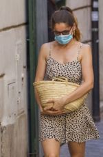 lLAETITIA CASTA Out Shopping in Rome 07/21/2020