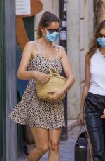 lLAETITIA CASTA Out Shopping in Rome 07/21/2020