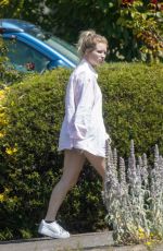 LOTTIE MOSS Arrives in Sussex 07/10/2020