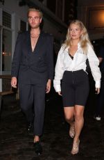 LOTTIE MOSS Night Out in London 07/07/2020