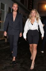 LOTTIE MOSS Night Out in London 07/07/2020