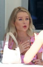 LOTTIE MOSS Out for Lunch with a friend in London 07/17/2020