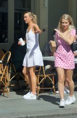 LOTTIE MOSS Out for Lunch with a friend in London 07/17/2020