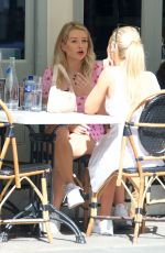 LOTTIE MOSS Out for Lunch with a friend in London 07/17/2020