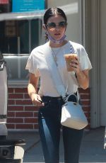 LUCY HALE and NINA DOBREV Out in Los Angeles 07/18/2020