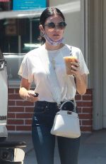 LUCY HALE and NINA DOBREV Out in Los Angeles 07/18/2020