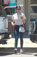 LUCY HALE and NINA DOBREV Out in Los Angeles 07/18/2020