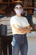 LUCY HALE and NINA DOBREV Out in Los Angeles 07/18/2020