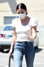 LUCY HALE Arrives at a Beauty Salon in Los Angeles 07/03/2020