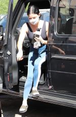 LUCY HALE Arrives at a Pilates Studio in Los Angeles 07/03/2020