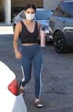 LUCY HALE Arrives at a Pilates Studio in Los Angeles 07/03/2020