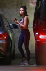 LUCY HALE Arrives at a Private Workout Session in Los Angeles 07/17/2020