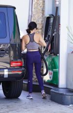 LUCY HALE at a Gas Station in Los Angeles 07/17/2020
