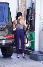 LUCY HALE at a Gas Station in Los Angeles 07/17/2020