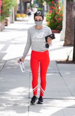 LUCY HALE Out and About in Studio City 07/02/2020