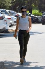 LUCY HALE Out and About in Studio City 07/24/2020