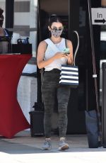 LUCY HALE Out and About in Studio City 07/24/2020