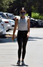 LUCY HALE Out and About in Studio City 07/24/2020
