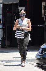 LUCY HALE Out and About in Studio City 07/24/2020